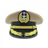 海軍上中校官黃刺繡大盤帽-黃