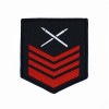 士官兵階級臂章 - 行政上士-黑