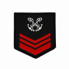士官兵階級臂章 - 帆纜中士-黑