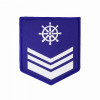士官兵階級臂章 - 航海中士-藍