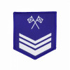 士官兵階級臂章 - 信號中士-藍
