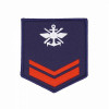 士官兵階級臂章 - 政戰下士-藏青